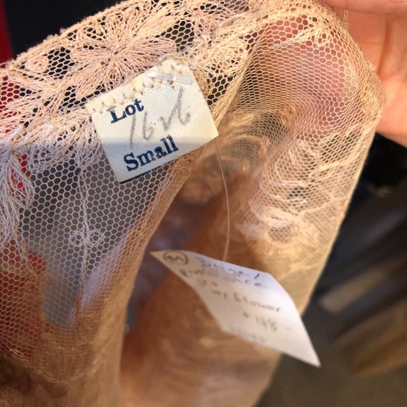 VINTAGE CREAM LACE BOLERO STYLE S/S JACKET - Picture 8 of 8